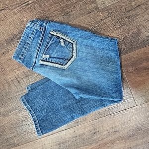 Karma Blue Women's Size 9 Capris